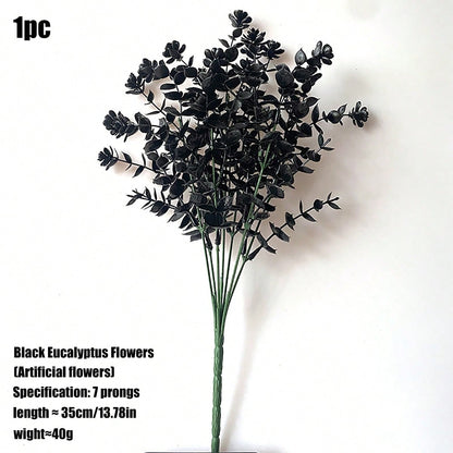 black artificial greenery Halloween - photo 8
