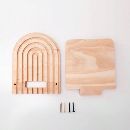 arch floating wall shelf - photo 7