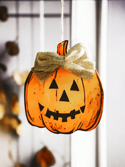 jack-o-lantern hanging sign - photo 7