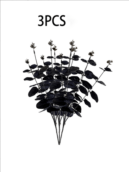black eucalyptus artificial stems - photo 8