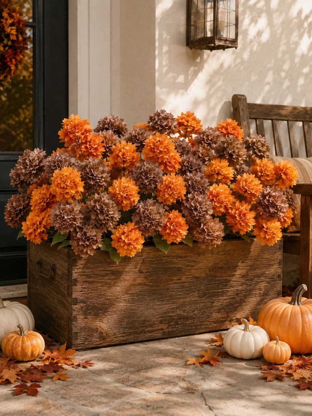 artificial hydrangea stem fall - photo 8