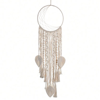 crescent moon macrame dream catcher - photo 8