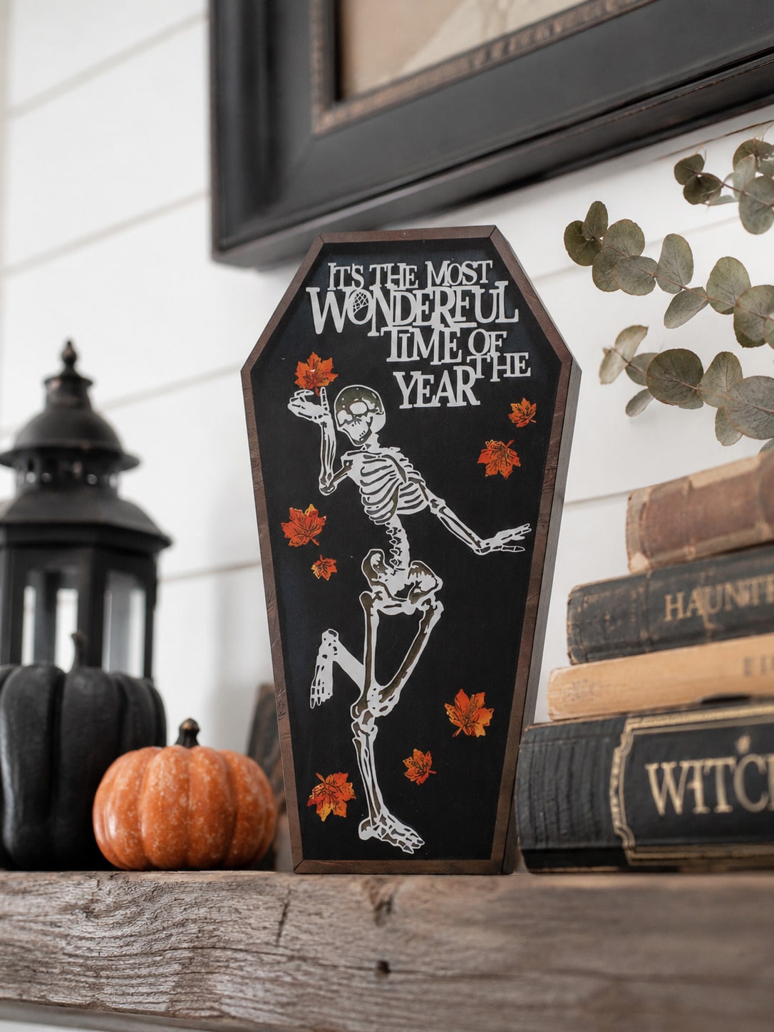 dancing skeleton coffin sign - photo 7