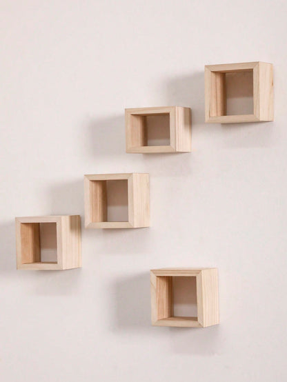 square wood shadow box shelf - photo 8
