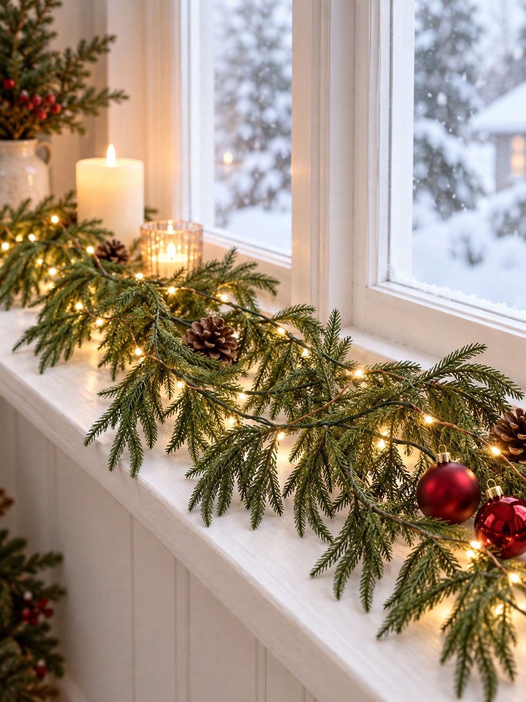 artificial pine Christmas garland - photo 9