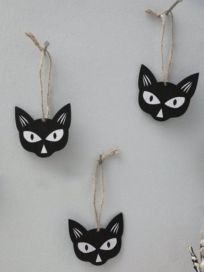 black cat hanging ornaments - photo 8
