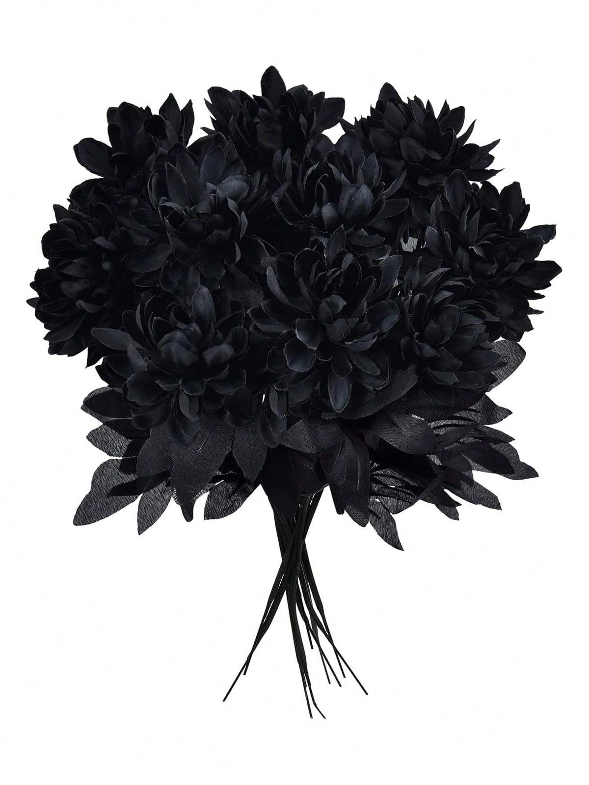 black dahlia artificial flower - photo 8