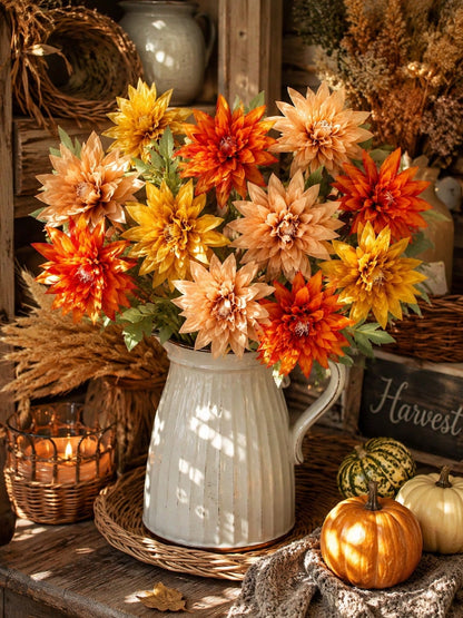 artificial dahlia stem fall - photo 8