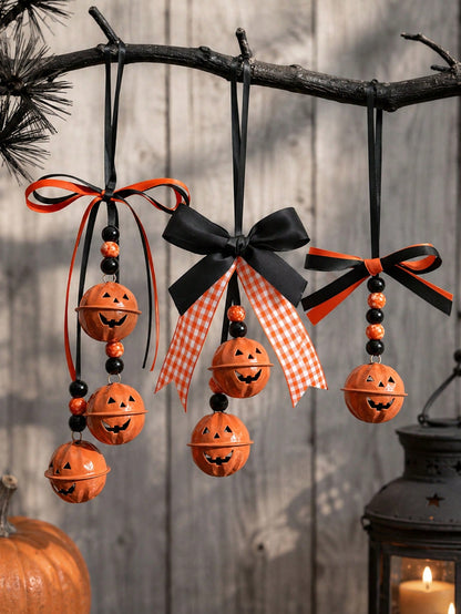 jack-o-lantern bell hanger - photo 7