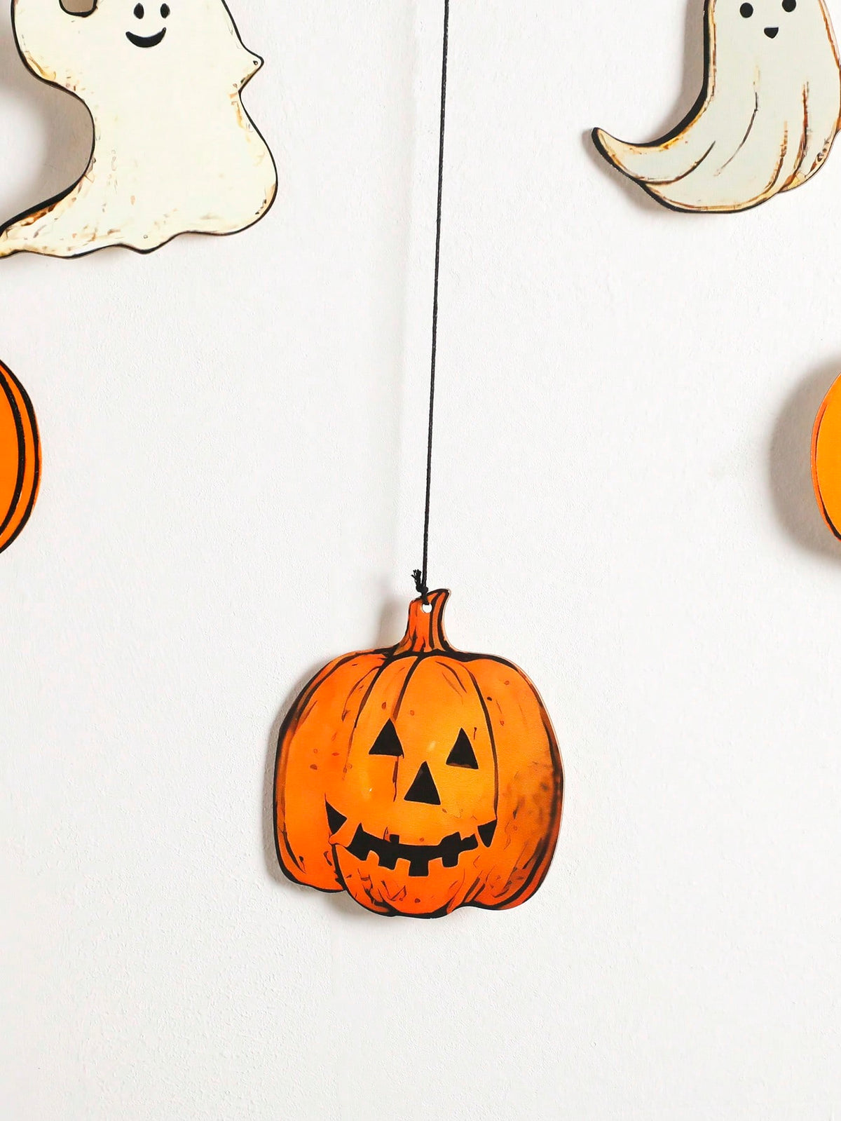 Halloween moon ghost door hanging set - photo 8