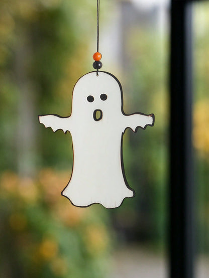 white ghost hanging decor - photo 9