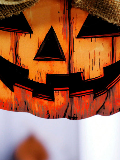 jack-o-lantern hanging sign - photo 8