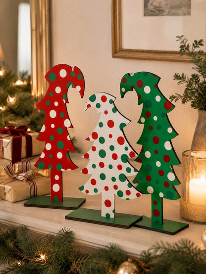 whimsical polka dot Christmas tree - photo 8