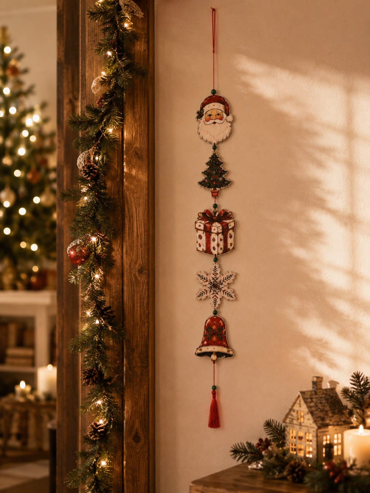 Santa Christmas tree hanging decor - photo 8