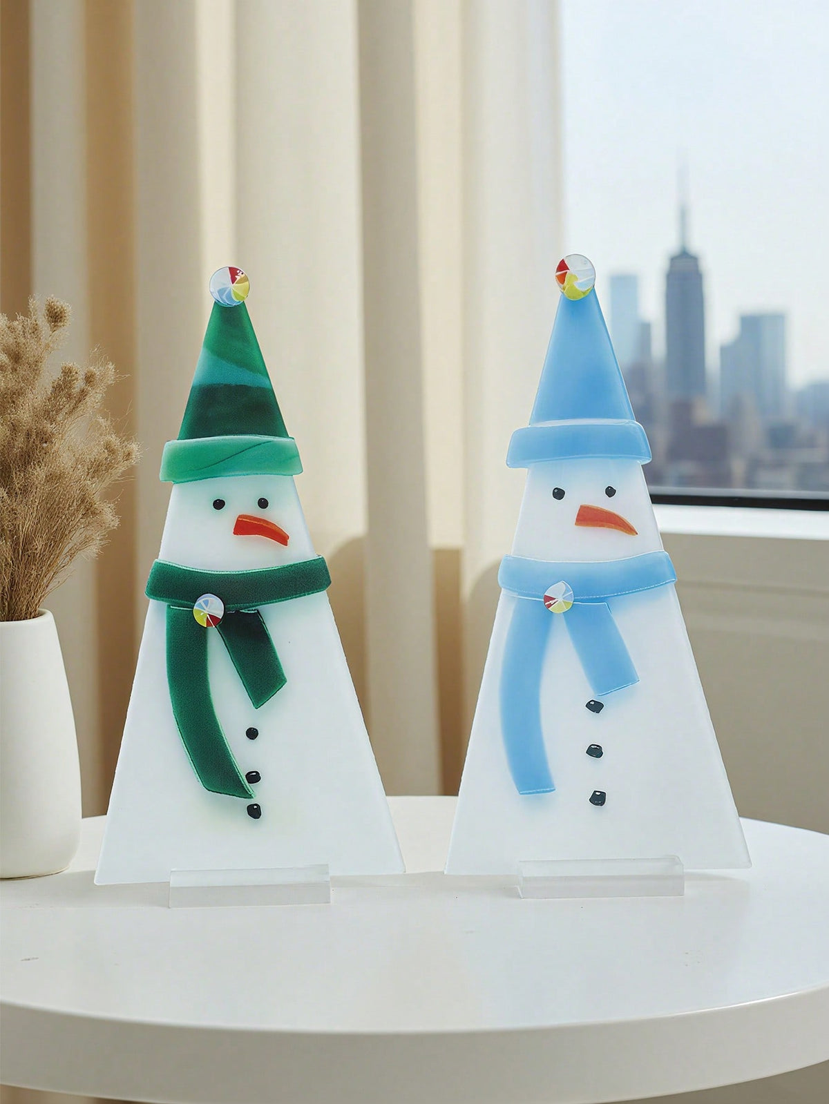acrylic snowman tabletop decor - photo 8