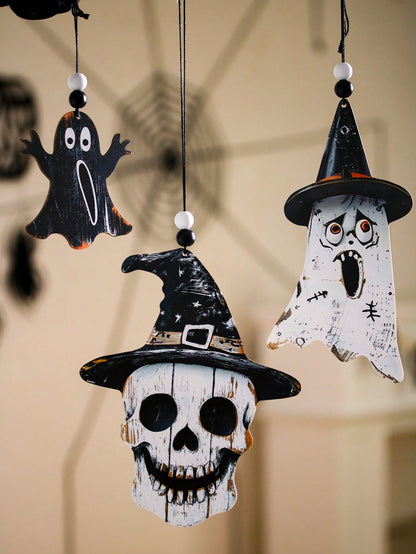 ghost skull hanging ornaments - photo 8