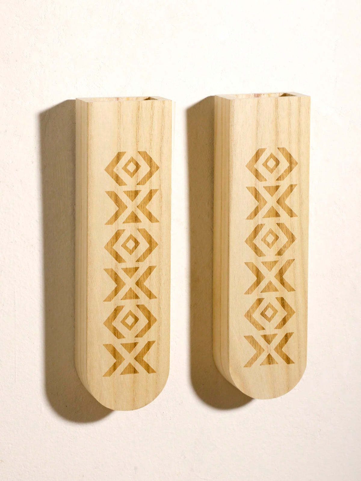 wood wall pocket vase - photo 8