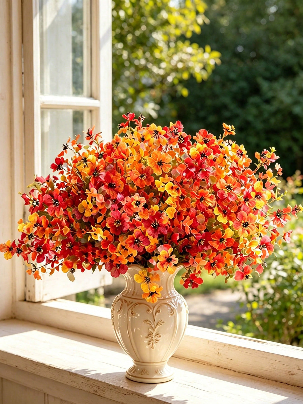 fall artificial wildflower bush - photo 8