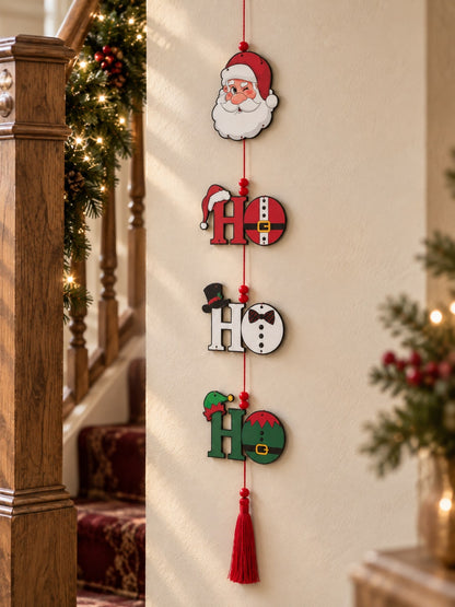 Santa ho ho ho hanging decor - photo 8