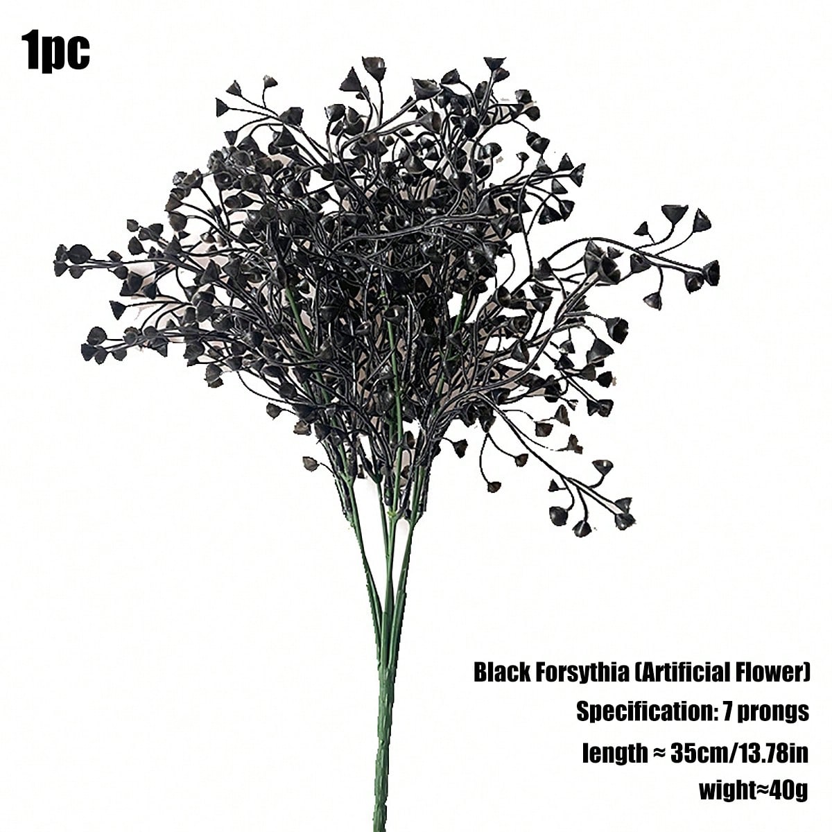 black artificial greenery Halloween - photo 9