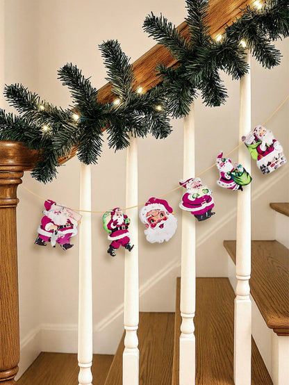 vintage Santa Claus garland - photo 8
