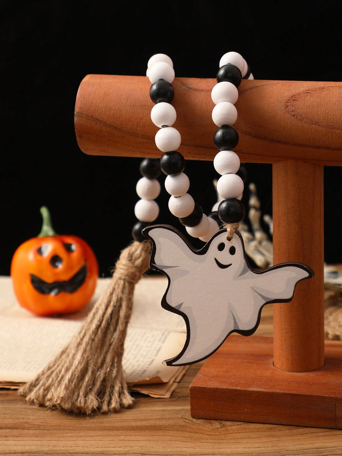 ghost charm bead garland - photo 7