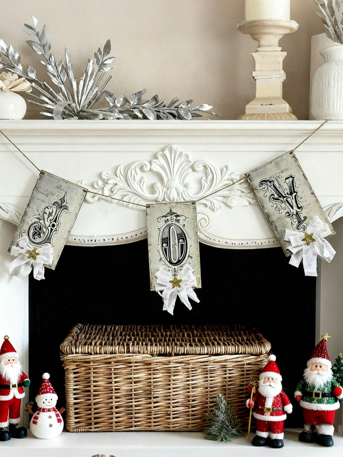 vintage joy Christmas banner - photo 8