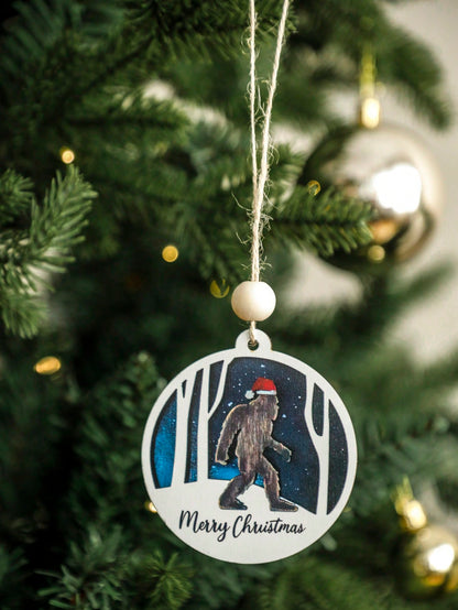 Bigfoot Christmas ornament - photo 9