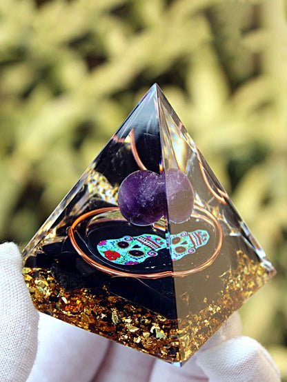 sugar skull pyramid decor - photo 8