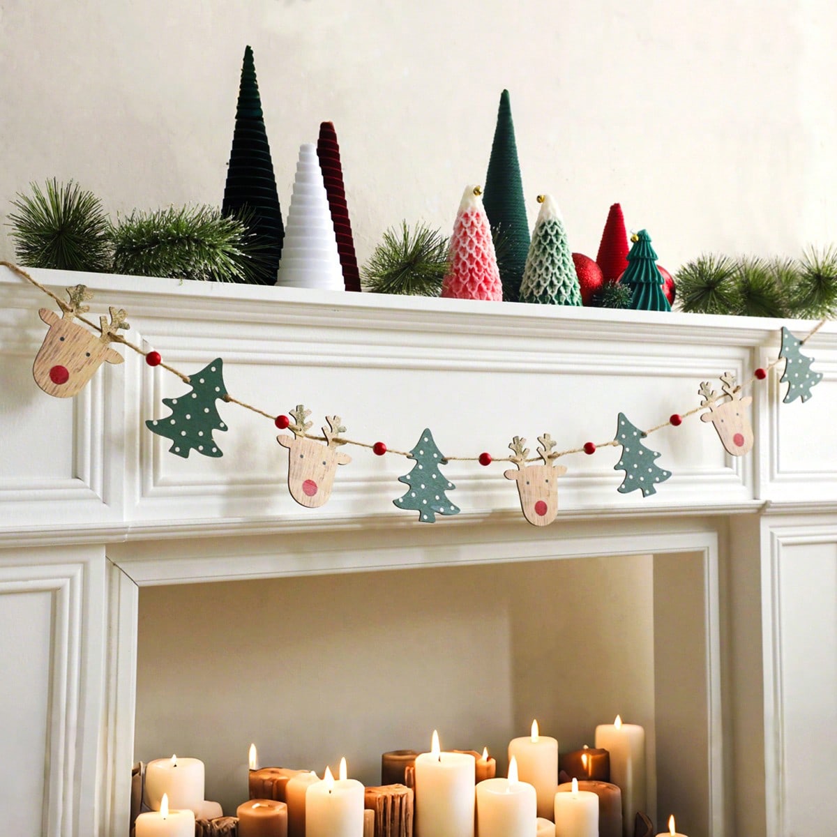 reindeer Christmas tree garland - photo 9