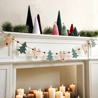 reindeer Christmas tree garland - photo 9