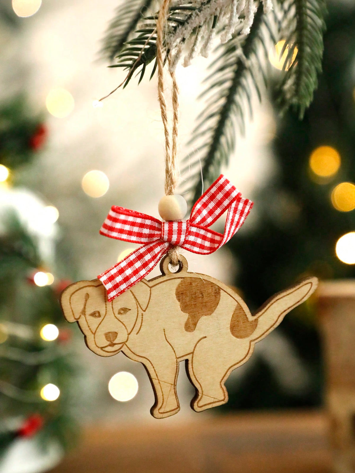 spotted puppy Christmas ornament - photo 8