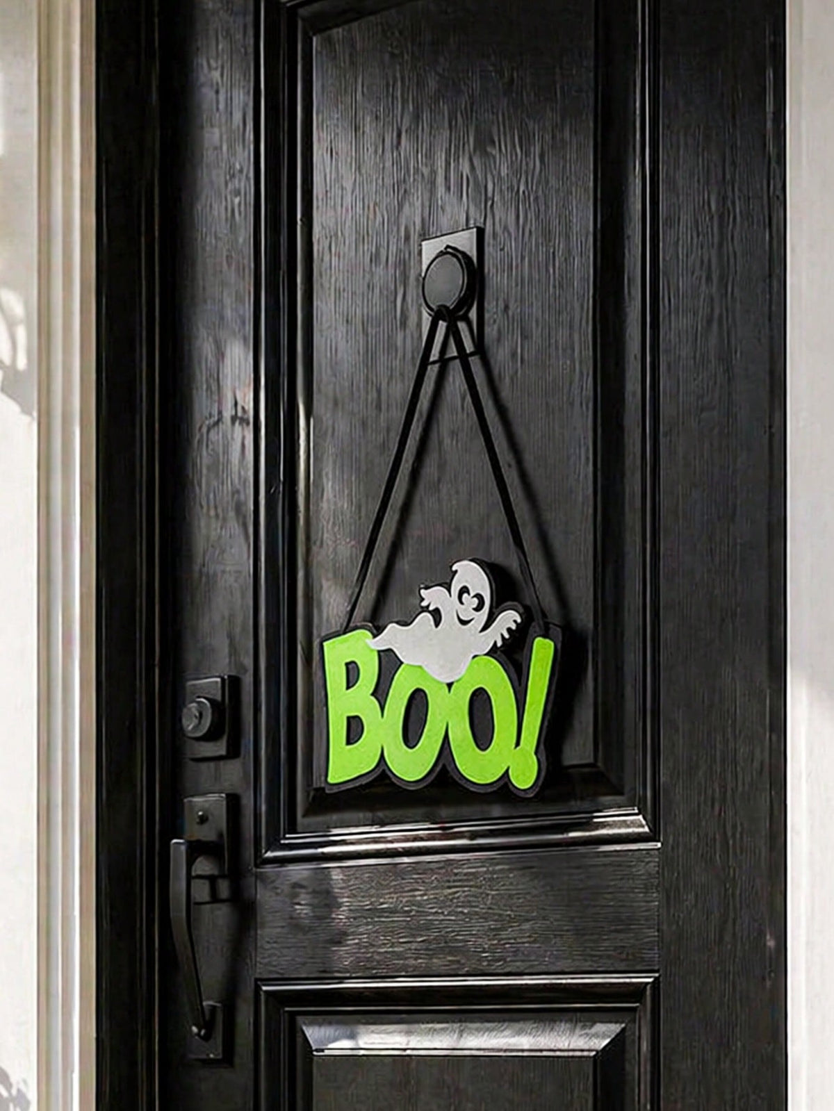 boo Halloween door sign - photo 9