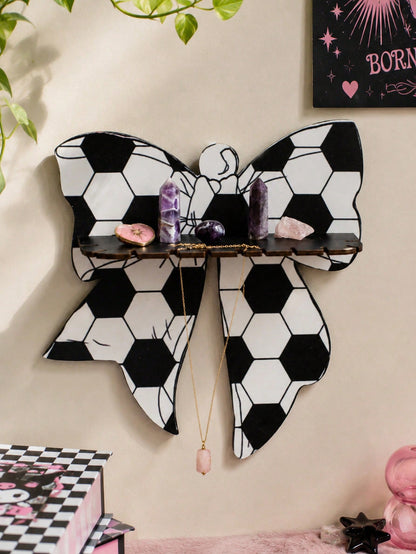 soccer ball bow wall shelf - photo 9
