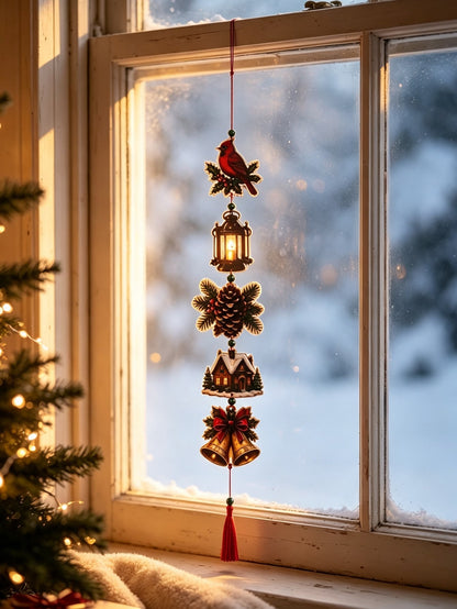 cardinal lantern Christmas hanging decor - photo 10