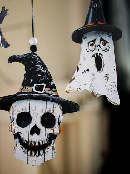 ghost skull hanging ornaments - photo 9