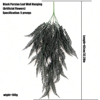 black artificial greenery Halloween - photo 10