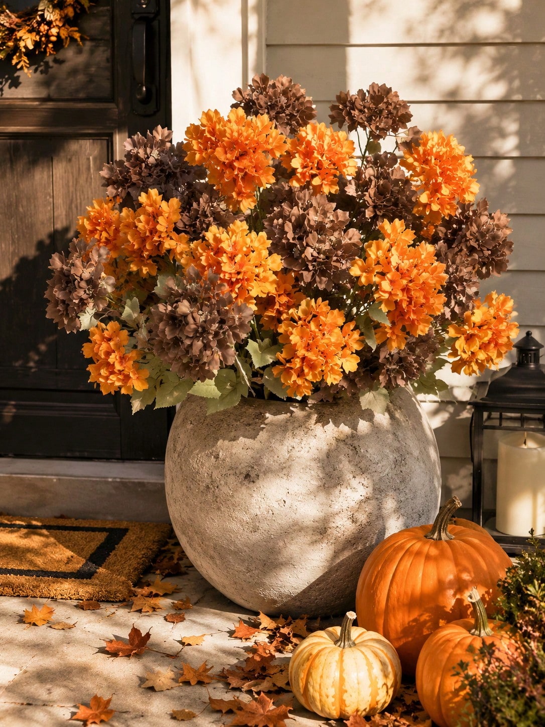 artificial hydrangea stem fall - photo 9