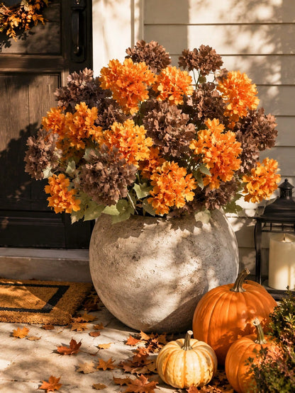 artificial hydrangea stem fall - photo 9