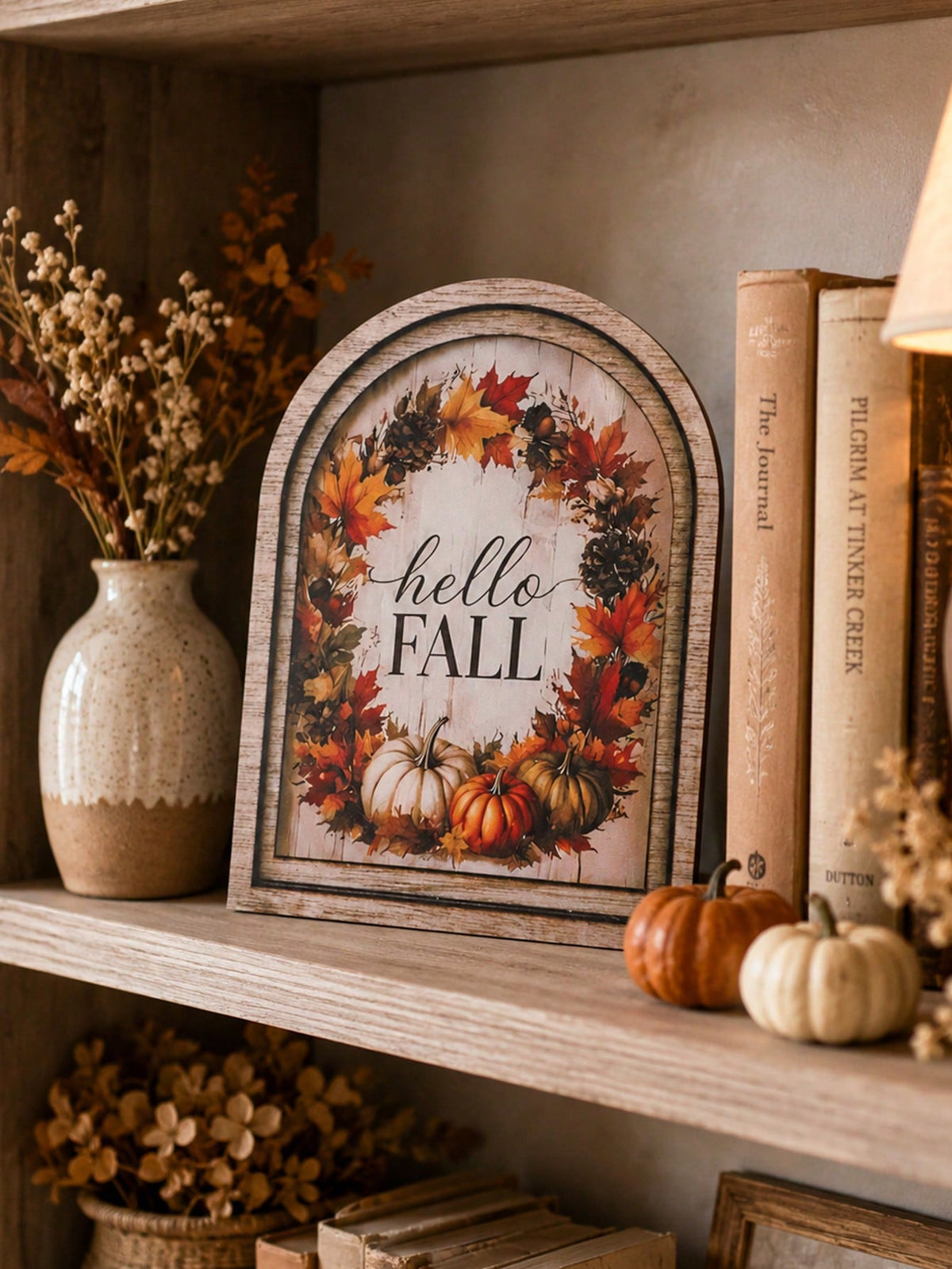 hello fall arch tabletop sign - photo 9