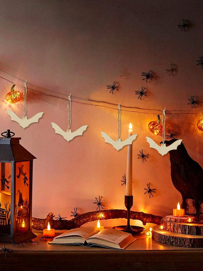haunted house bat Halloween garland - photo 6