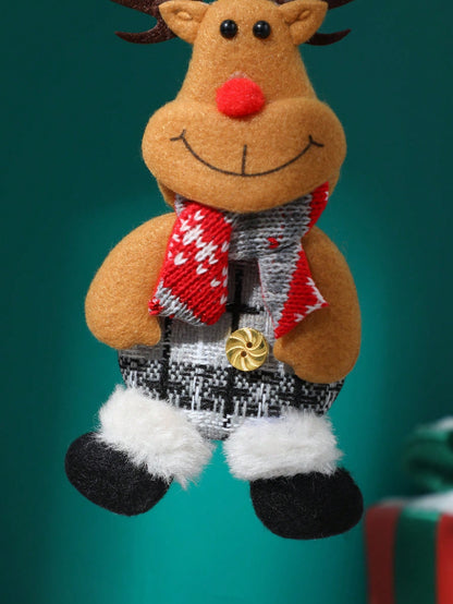 plush reindeer Christmas ornament - photo 8