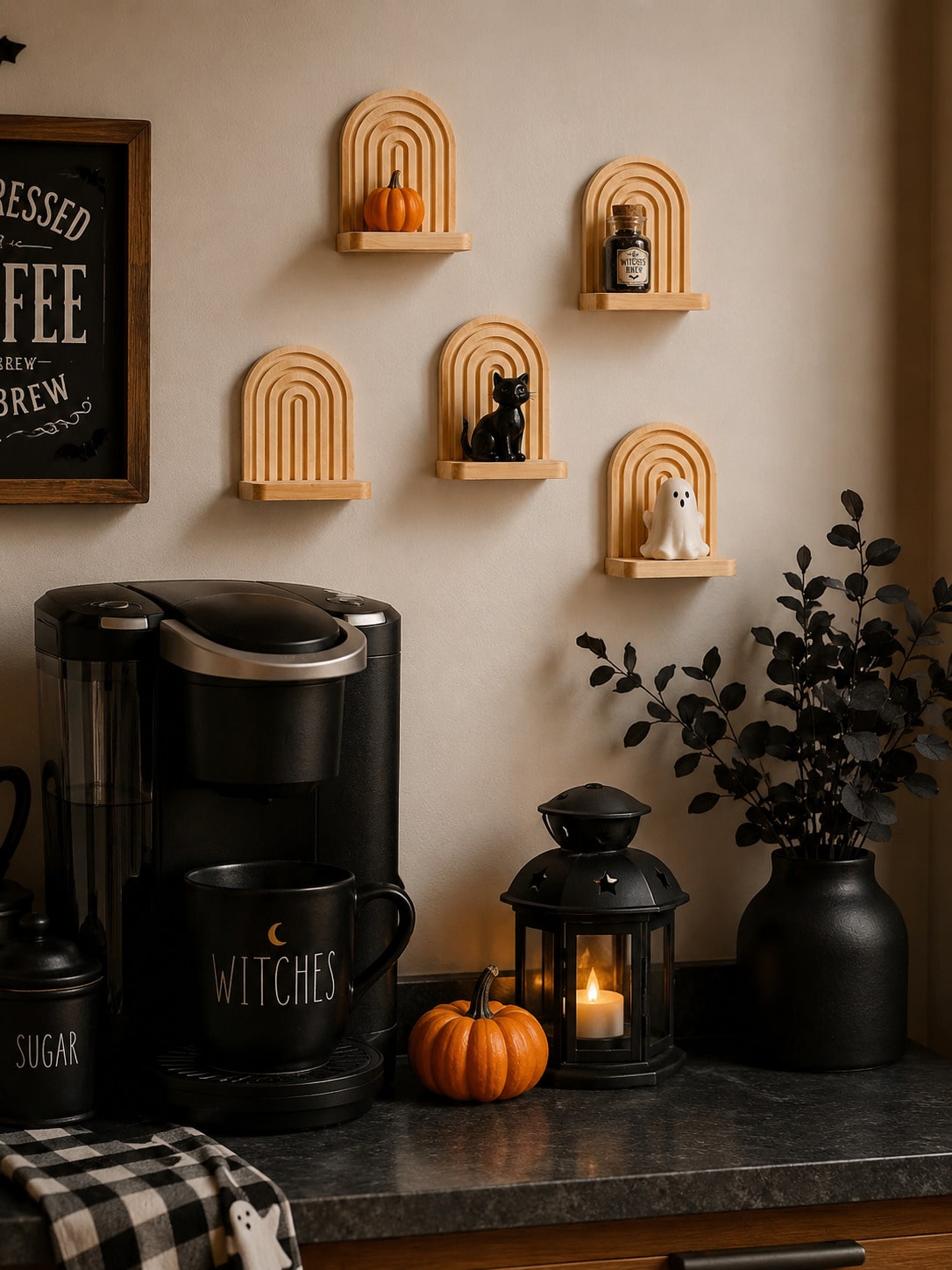 arch floating wall shelf - photo 9