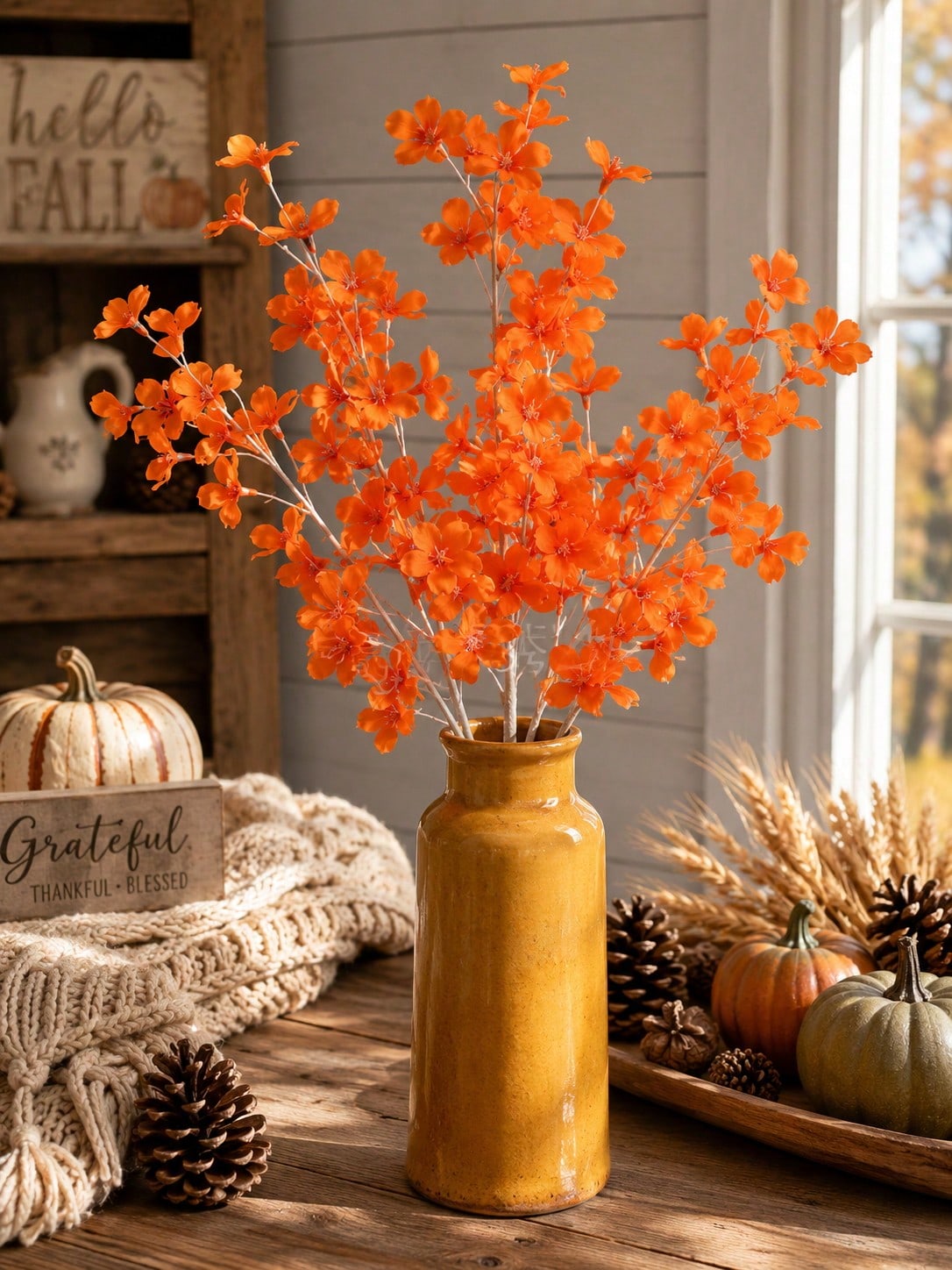 orange blossom artificial spray - photo 10
