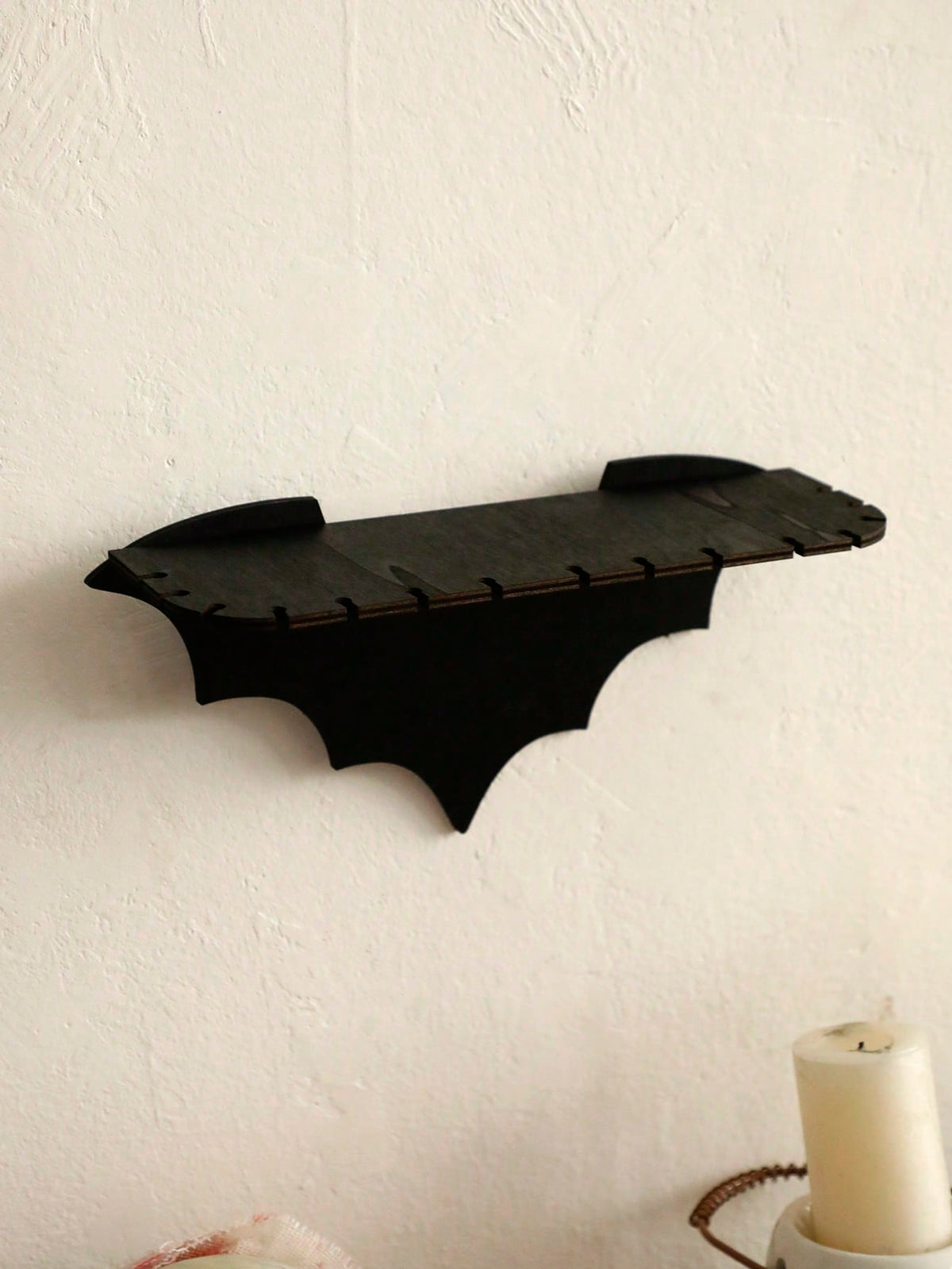 bat wing gothic wall shelf - photo 8