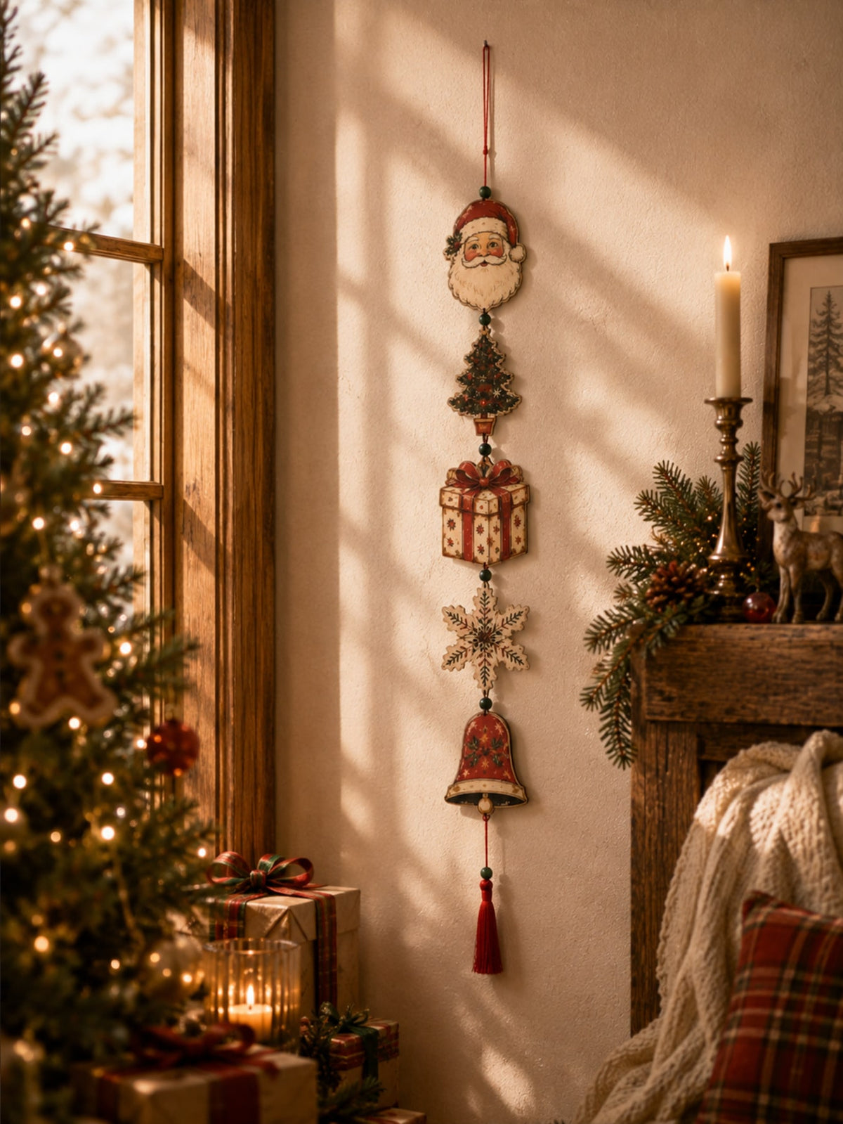 Santa Christmas tree hanging decor - photo 9