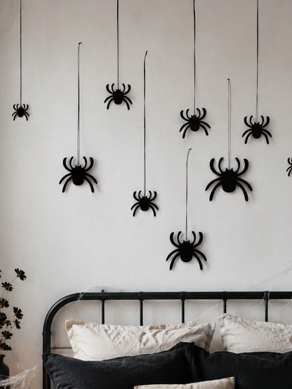 black spider hanging decorations - photo 9