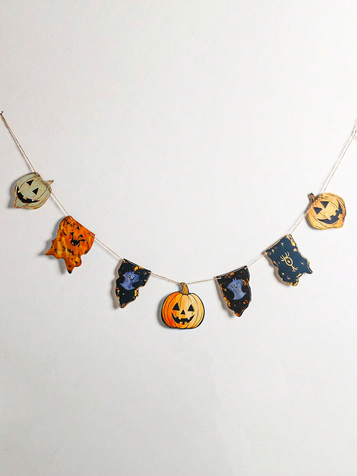 ghost pumpkin moon Halloween banner - photo 9