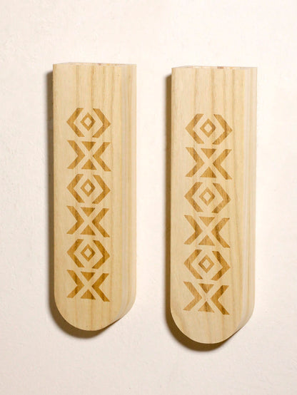 wood wall pocket vase - photo 9