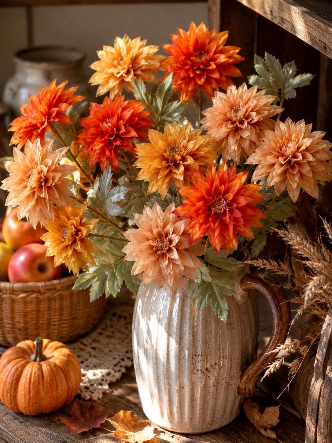 artificial dahlia stem fall - photo 9